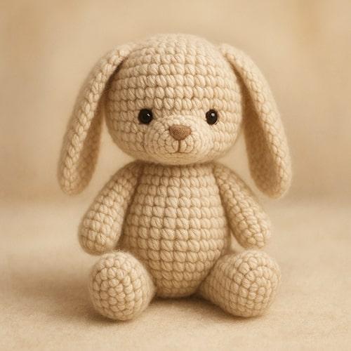 Фото товара: Игрушка амигуруми Зайчик — Вяжунчик